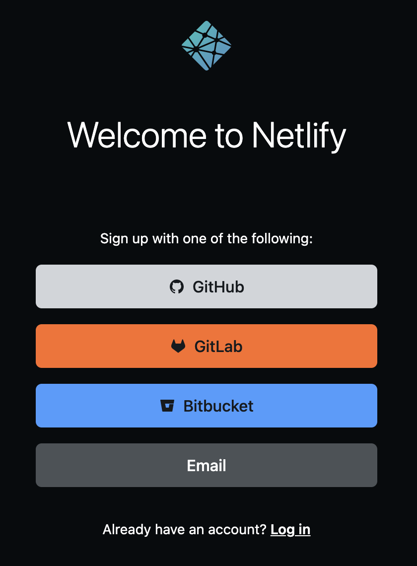 Guides Deploying Deploying to Netlify Deploying Your First Site